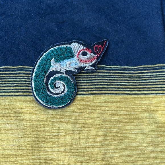 Authentic Desigual Men’s short sleeve t-shirt. Size M. 100% Cotton. Yellow/black - Picture 2 of 6